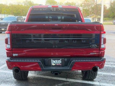 Certified Pre-Owned Red Metallic 2023 Ford F-150 Platinum 4WD - photo 6 - Stock #261360A