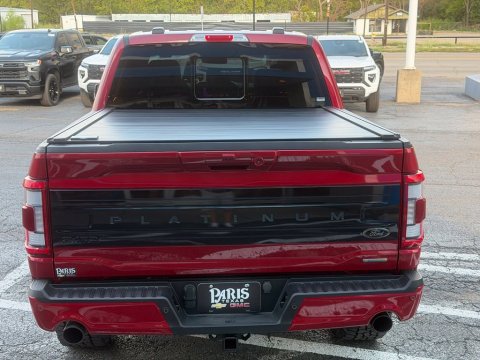 Certified Pre-Owned Red Metallic 2023 Ford F-150 Platinum 4WD - photo 7 - Stock #261360A