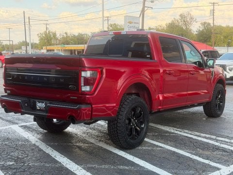 Certified Pre-Owned Red Metallic 2023 Ford F-150 Platinum 4WD - photo 8 - Stock #261360A