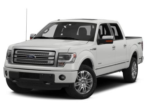 Ingot Silver 2014 Ford F-150 Platinum 4WD for sale in Paris, TX - Stock #260797A