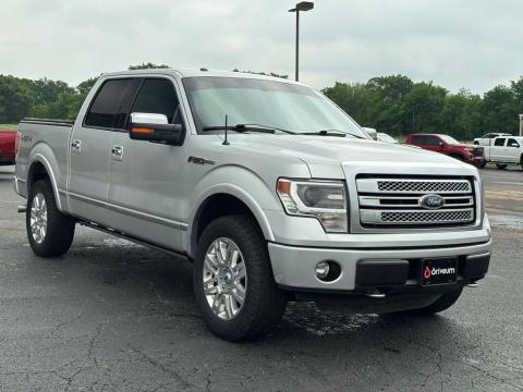 Ingot Silver 2014 Ford F-150 Platinum 4WD for sale in Paris, TX - Stock #X2459