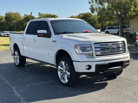  Pre-Owned 2013 Ford F-150 Limited Stock#X2331 White Platinum 
