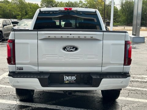 Pre-Owned White Metallic 2025 Ford F-150 Platinum 4WD - photo 5 - Stock #260994A