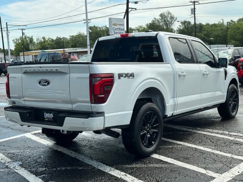 Pre-Owned White Metallic 2025 Ford F-150 Platinum 4WD - photo 7 - Stock #260994A