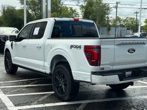 Pre-Owned White Metallic 2025 Ford F-150 Platinum 4WD - photo 8 - Stock #260994A