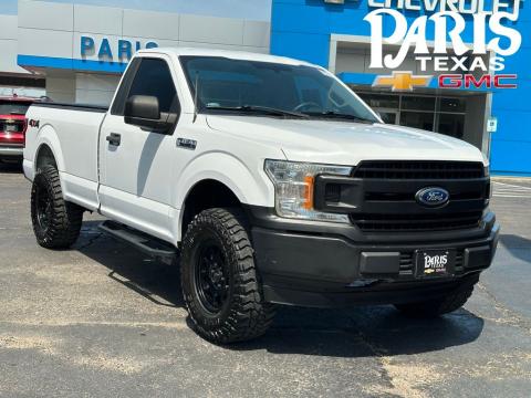 Oxford White 2018 Ford F-150 XL 4WD for sale in Paris, TX - Stock #A1073