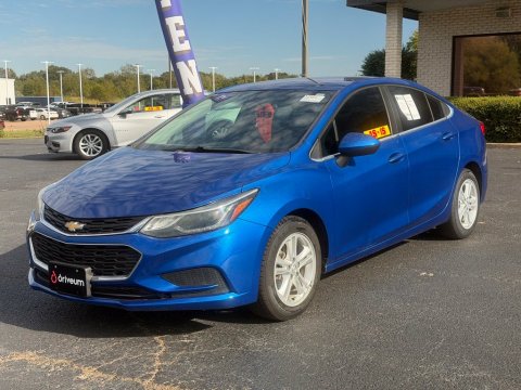 Pre-Owned Kinetic Blue Metallic 2018 Chevrolet Cruze LT FWD - photo 3 - Stock #X2607