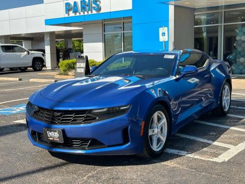 Pre-Owned Riverside Blue Metallic 2021 Chevrolet Camaro 1LT RWD - photo 3 - Stock #260351C