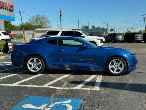 Pre-Owned Riverside Blue Metallic 2021 Chevrolet Camaro 1LT RWD - photo 4 - Stock #260351C