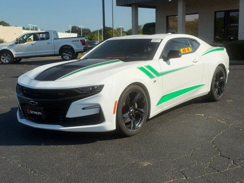 Pre-Owned Summit White 2019 Chevrolet Camaro SS RWD - photo 3 - Stock #X2528