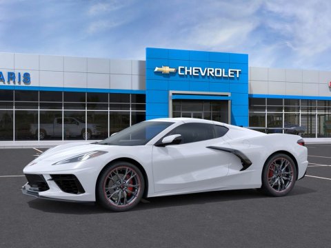 New Arctic White 2027 Chevrolet Corvette Stingray RWD - photo 2 - Stock #270025
