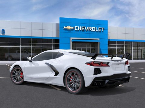 New Arctic White 2027 Chevrolet Corvette Stingray RWD - photo 3 - Stock #270025