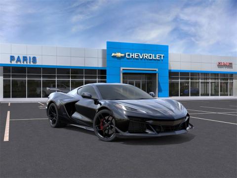 New 2025 Chevrolet Corvette Z06 Stock#250879 Black RWD New Car 