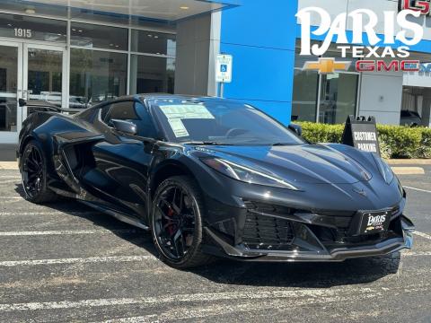  New 2025 Chevrolet Corvette Z06 Stock#250879 Black RWD New Car 
