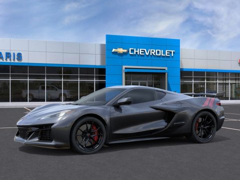 New Pitch Gray Metallic 2027 Chevrolet Corvette Grand Sport RWD - photo 2 - Stock #270017