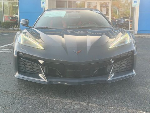 New Pitch Gray Metallic 2027 Chevrolet Corvette Grand Sport RWD - photo 2 - Stock #270017