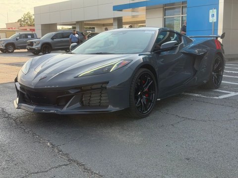 New Pitch Gray Metallic 2027 Chevrolet Corvette Grand Sport RWD - photo 3 - Stock #270017