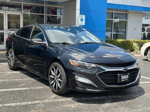  Pre-Owned 2024 Chevrolet Malibu RS Stock#251048A Mosaic Black 