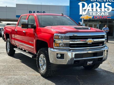  Pre-Owned 2018 Chevrolet Silverado 2500HD LTZ Stock#260553A Red 