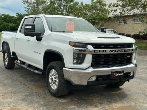 Summit White 2020 Chevrolet Silverado 2500HD LT 4WD for sale in Paris, TX - Stock #X2462
