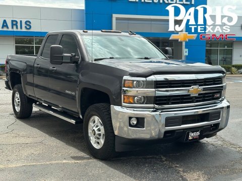 Tungsten Metallic 2015 Chevrolet Silverado 2500HD LT 4WD for sale in Paris, TX - Stock #260912B
