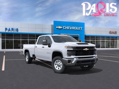 Summit White 2026 Chevrolet Silverado 3500HD Work Truck RWD for sale in Paris, TX - Stock #261470