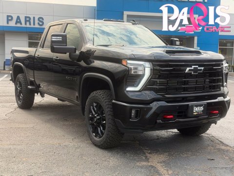 Black 2026 Chevrolet Silverado 2500HD LT 4WD for sale in Paris, TX - Stock #261294