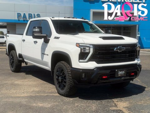Summit White 2026 Chevrolet Silverado 2500HD LT 4WD for sale in Paris, TX - Stock #261284