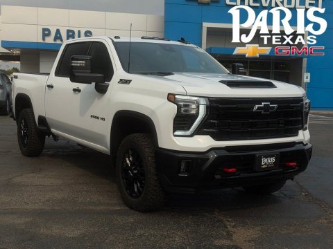 Summit White 2026 Chevrolet Silverado 2500HD LT 4WD for sale in Paris, TX - Stock #261286