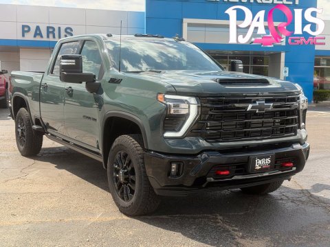 Cypress Gray 2026 Chevrolet Silverado 2500HD LTZ 4WD for sale in Paris, TX - Stock #261303