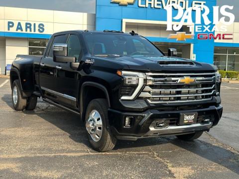 Black 2026 Chevrolet Silverado 3500HD High Country 4WD for sale in Paris, TX - Stock #260990