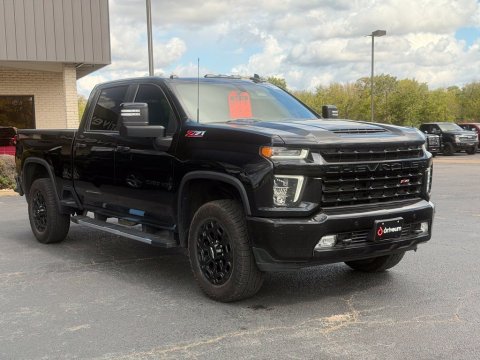 Black 2022 Chevrolet Silverado 2500HD LT 4WD for sale in Paris, TX - Stock #X2594
