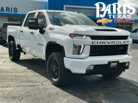 Summit White 2022 Chevrolet Silverado 2500HD LT 4WD for sale in Paris, TX - Stock #260832A