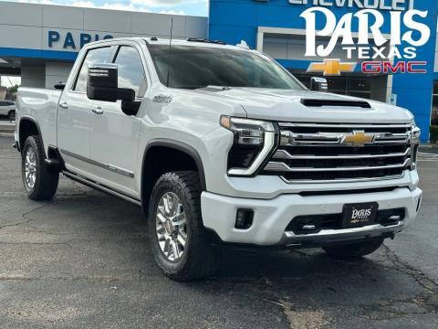 Iridescent Pearl Tricoat 2024 Chevrolet Silverado 2500HD High Country 4WD for sale in Paris, TX - Stock #260992A