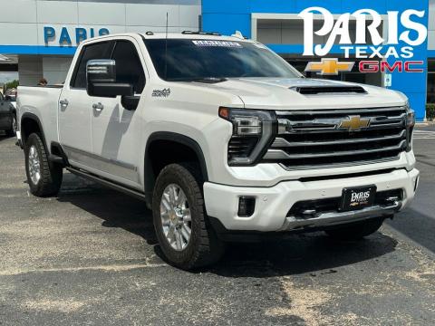 Pearl 2024 Chevrolet Silverado 2500HD High Country 4WD for sale in Paris, TX - Stock #260992A