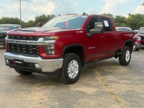 Pre-Owned Cherry Red Tintcoat 2022 Chevrolet Silverado 3500HD LT 4WD - photo 3 - Stock #X2521