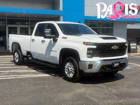 Summit White 2025 Chevrolet Silverado 2500HD Work Truck 4WD for sale in Paris, TX - Stock #261050A