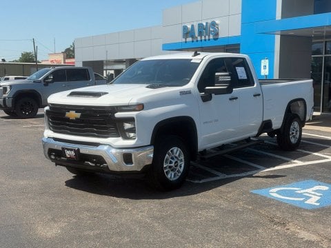 Pre-Owned Summit White 2025 Chevrolet Silverado 2500HD Work Truck 4WD - photo 3 - Stock #261050A