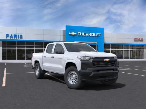  New 2024 Chevrolet Colorado W/T Stock#240414 Summit White RWD 