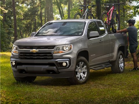 Black 2021 Chevrolet Colorado Z71 RWD for sale in Paris, TX - Stock #A1091