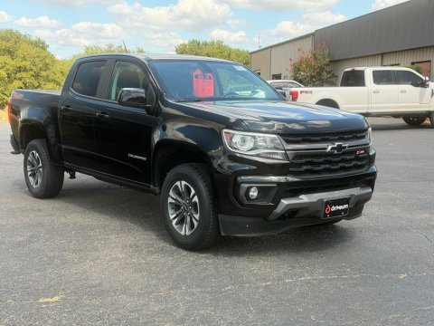 Black 2021 Chevrolet Colorado Z71 RWD for sale in Paris, TX - Stock #X2576
