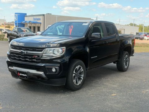 Pre-Owned Black 2021 Chevrolet Colorado Z71 RWD - photo 3 - Stock #X2576