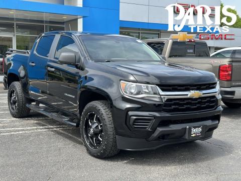  Pre-Owned 2021 Chevrolet Colorado W/T Stock#250279A Black 4WD 
