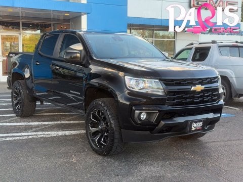 Black 2021 Chevrolet Colorado LT 4WD for sale in Paris, TX - Stock #261355B