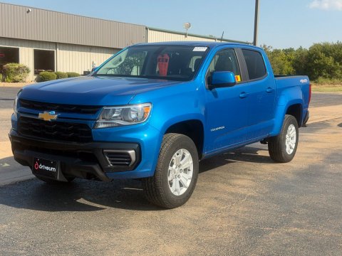 Pre-Owned Bright Blue Metallic 2022 Chevrolet Colorado LT 4WD - photo 3 - Stock #X2585