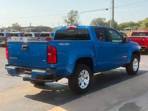 Pre-Owned Bright Blue Metallic 2022 Chevrolet Colorado LT 4WD - photo 7 - Stock #X2585