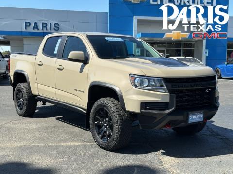  Certified 2022 Chevrolet Colorado ZR2 Stock#260046A Sand Dune 