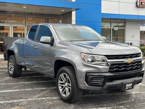  Pre-Owned 2021 Chevrolet Colorado W/T Stock#B5514 Satin Steel 