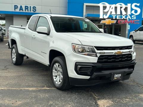 Summit White 2022 Chevrolet Colorado LT RWD for sale in Paris, TX - Stock #A1060