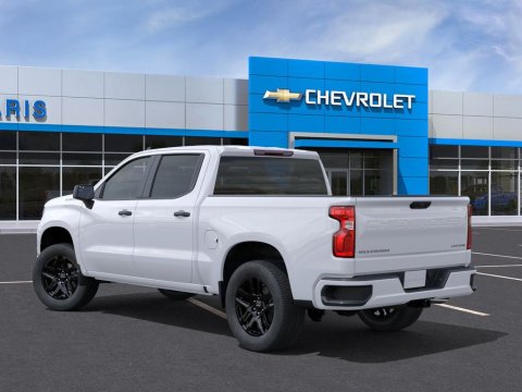 New Summit White 2026 Chevrolet Silverado 1500 Custom RWD - photo 3 - Stock #261328